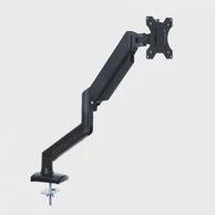 ART Stolni nosač za monitor LED/LCD 13-27", UM-115, plinska pomoć 2-6.5 kg, crni
